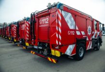 Ugunsgrēkos Ventspilī un Bauskā evakuējas desmiti