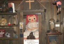 Slavenību rokās nonāk nolādētā lelle Annabella pēc noslēpumainas iepriekšējā īpašnieka nāve