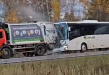 Nepatīkams starpgadījums noticis uz Liepājas šosejas – VIDEO