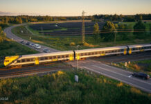 Ieraugot notikušo, Valmieras – Rīgas vilciena vadītājs nekavējoties to aptur