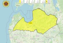 Nopietni brīdina par laiku tuvākajās stundās