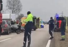 Traģēdija otrdien notikusi uz Ventspils šosejas pie Talsiem