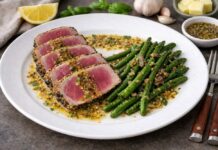 Recepte pavasarim: šefpavārs Lauris Aleksejevs iesaka vieglu Vidusjūras maltīti