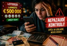 Kad izklaide kļūst par risku? Eksperti skaidro, kā laikus pamanīt brīdinājuma signālus