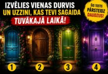 Izvēlies vienas durvis un uzzini, kas tevi sagaida tuvākajā laikā