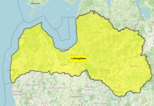 Brīdina par laiku pirmdienas naktī un no rīta