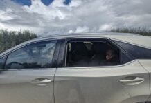 Madonas pusē apturot Latvijas nepilsones vadīto “Lexus”, salonā paveras nepatīkama aina